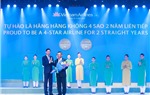 Vietnam Airlines tiếp tục khẳng định vị thế Hãng hàng không 4 sao